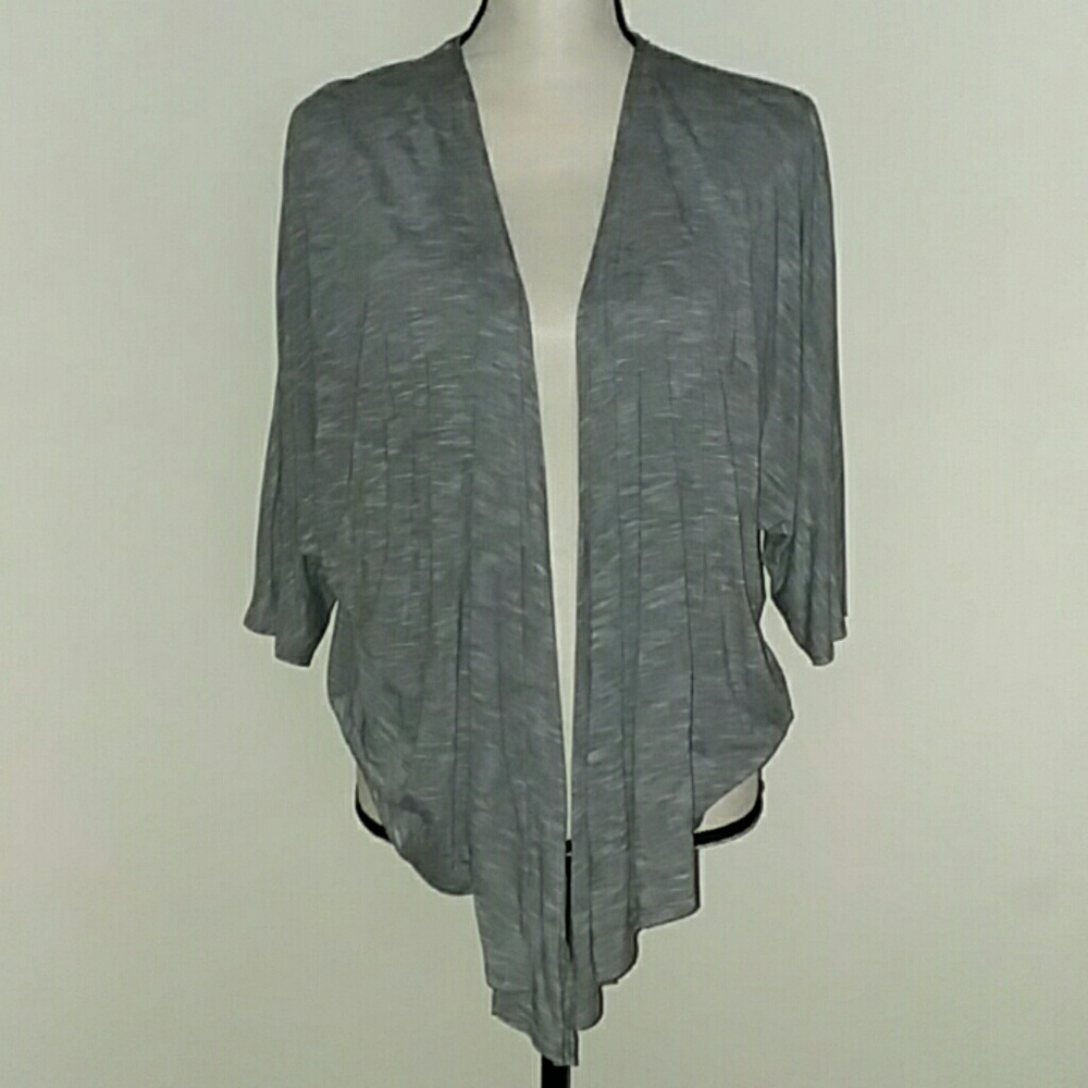 Mossimo Gray/White Cardigan - XS